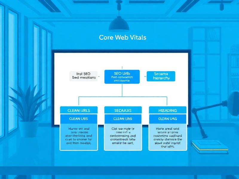 SEO optimized website structure